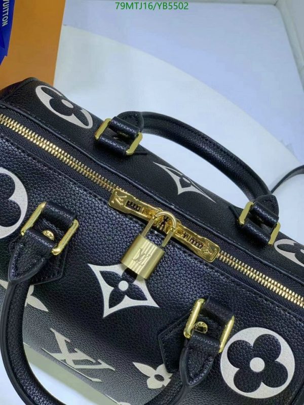 Louis Vuitton AAA+ Replica Bicolor Speedy Bandouliere Bag YB55025367892