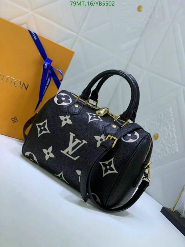 Louis Vuitton AAA+ Replica Bicolor Speedy Bandouliere Bag YB55025367892