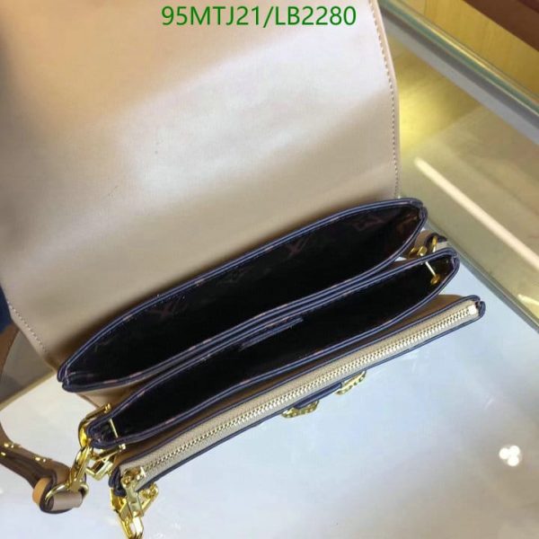 Louis Vuitton AAA+ Replica Black Calfskin Rendez-Vous Bag LB22803173589