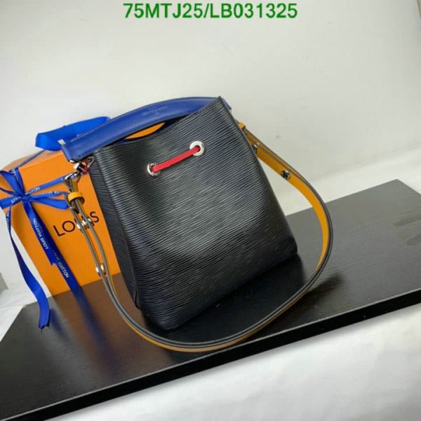 Louis Vuitton AAA+ Replica Black Epi Leather Neonoe Bag LB03132574329