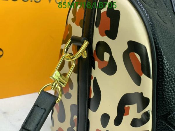 Louis Vuitton AAA+ Replica Black Giant Empreinte Speedy Bandoulière LB70574359843