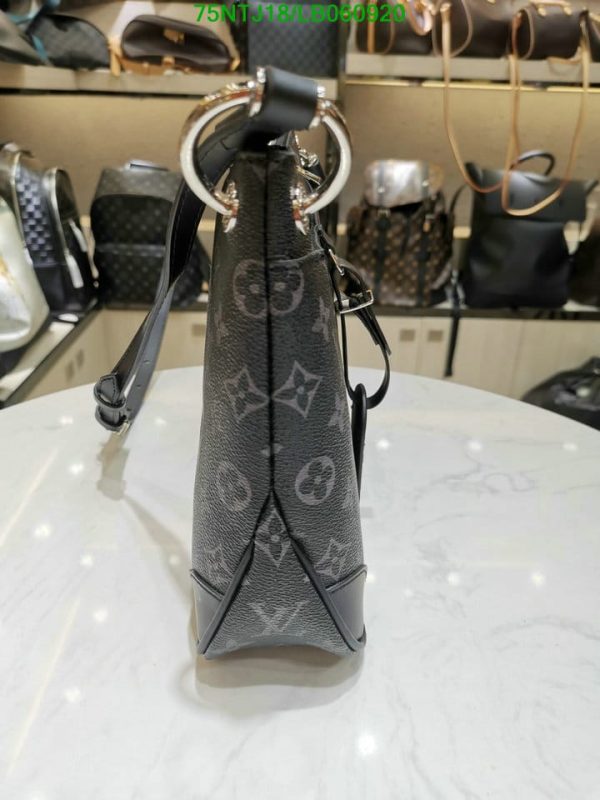 Louis Vuitton AAA+ Replica Black Monogram Canvas Odéon LB06092076342