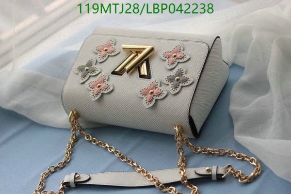 Louis Vuitton AAA+ Replica Blossom Monogram Canvas Twist Handbag LBP0422385973