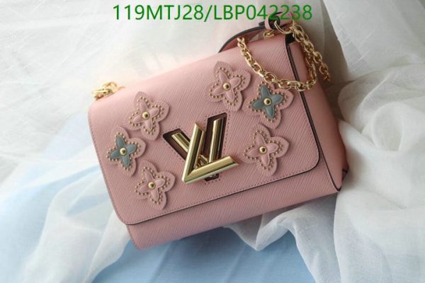 Louis Vuitton AAA+ Replica Blossom Monogram Canvas Twist Handbag LBP0422385973