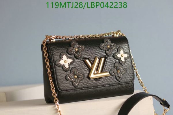 Louis Vuitton AAA+ Replica Blossom Monogram Canvas Twist Handbag LBP0422385973