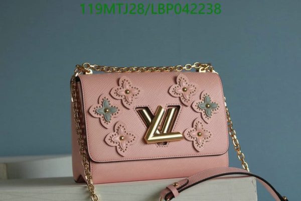 Louis Vuitton AAA+ Replica Blossom Monogram Canvas Twist Handbag LBP0422385973