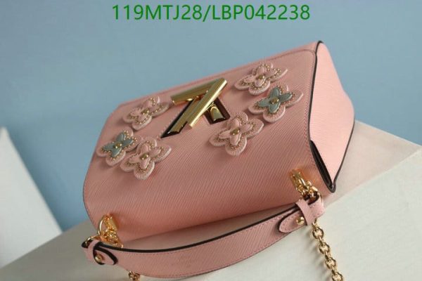 Louis Vuitton AAA+ Replica Blossom Monogram Canvas Twist Handbag LBP0422385973