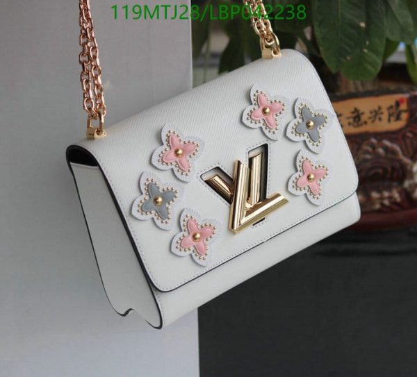 Louis Vuitton AAA+ Replica Blossom Monogram Canvas Twist Handbag LBP0422385973