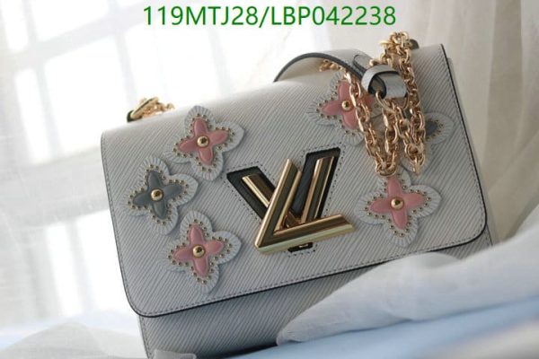 Louis Vuitton AAA+ Replica Blossom Monogram Canvas Twist Handbag LBP0422385973