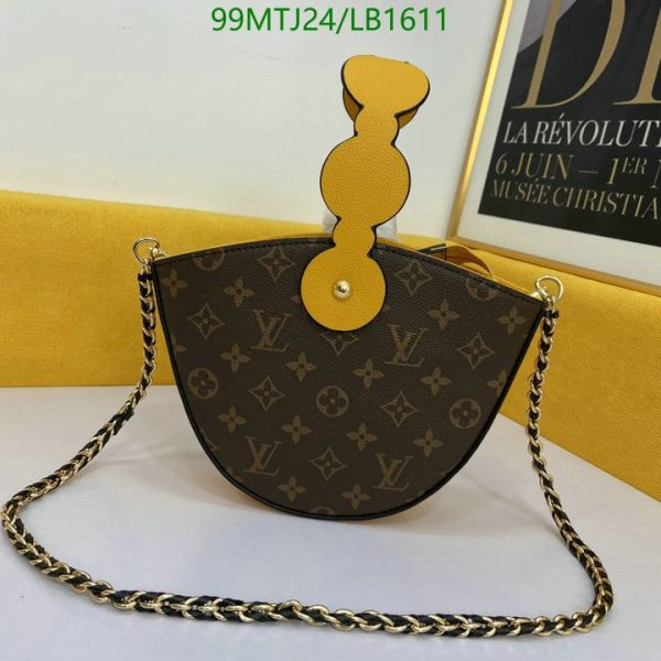 Louis Vuitton AAA+ Replica Brown Monogram Shoulder Bag  LB16118453907