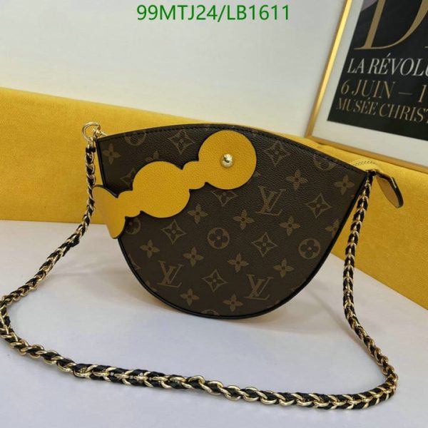 Louis Vuitton AAA+ Replica Brown Monogram Shoulder Bag  LB16118453907