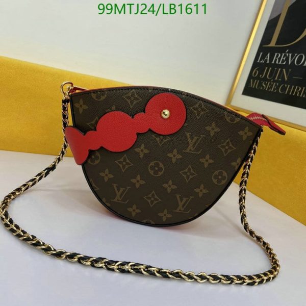 Louis Vuitton AAA+ Replica Brown Monogram Shoulder Bag  LB16118453907