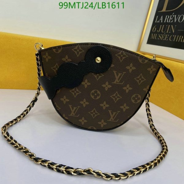 Louis Vuitton AAA+ Replica Brown Monogram Shoulder Bag  LB16118453907