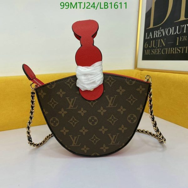 Louis Vuitton AAA+ Replica Brown Monogram Shoulder Bag  LB16118453907