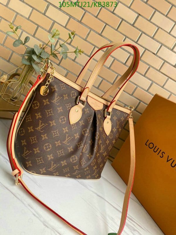 Louis Vuitton AAA+ Replica Brown Palermo KB38736345789