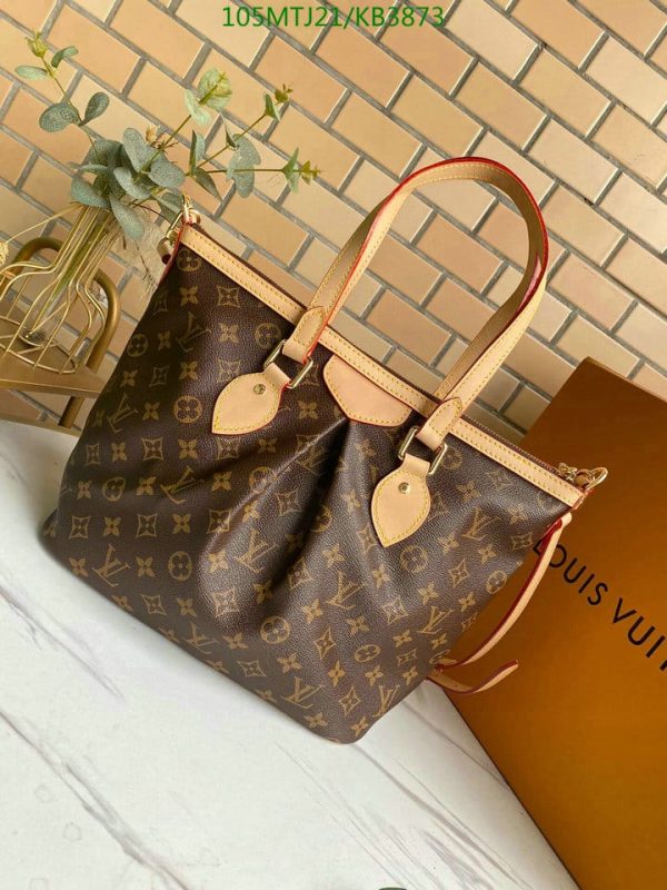 Louis Vuitton AAA+ Replica Brown Palermo KB38736345789