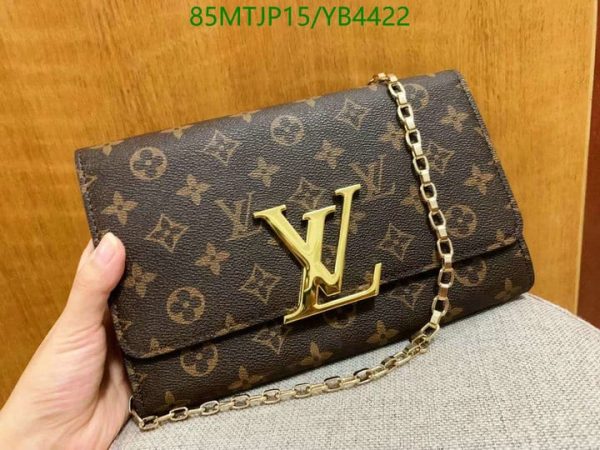 Louis Vuitton AAA+ Replica Calf Lather Chain Bag YB44227860259