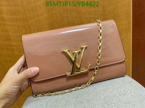 Louis Vuitton AAA+ Replica Calf Lather Chain Bag YB44227860259