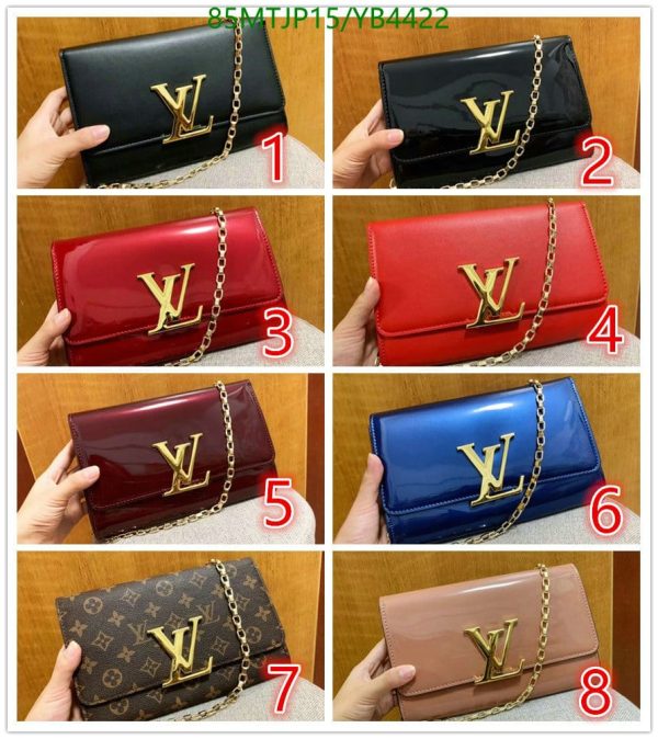 Louis Vuitton AAA+ Replica Calf Lather Chain Bag YB44227860259