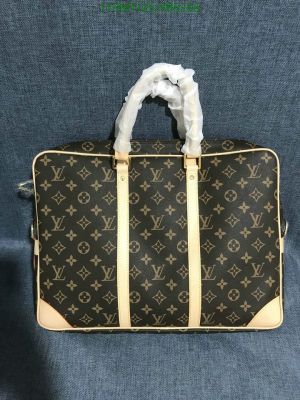 Louis Vuitton AAA+ Replica  Canvas Cupertino Briefcase Bag YB52568756342