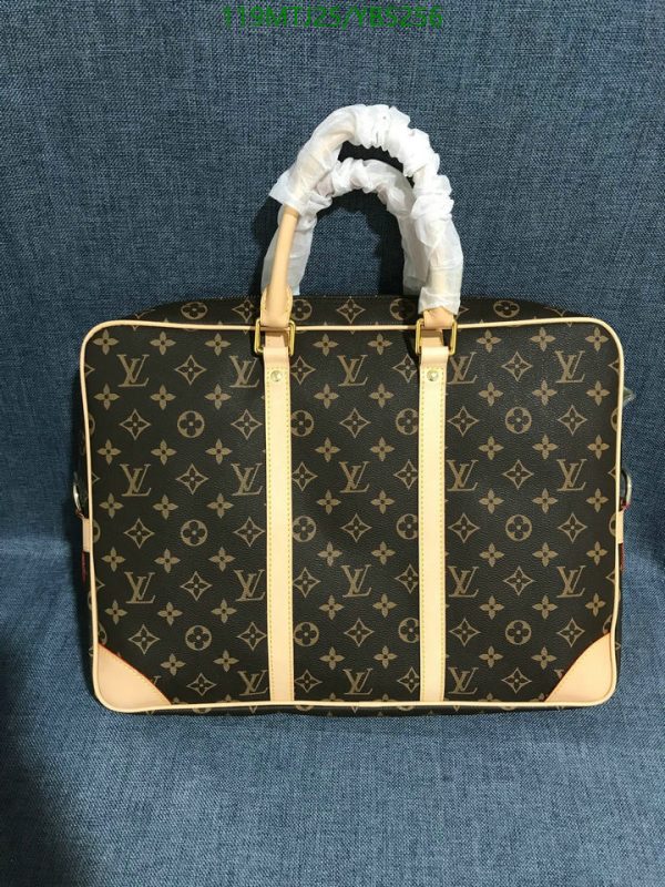 Louis Vuitton AAA+ Replica  Canvas Cupertino Briefcase Bag YB52568756342