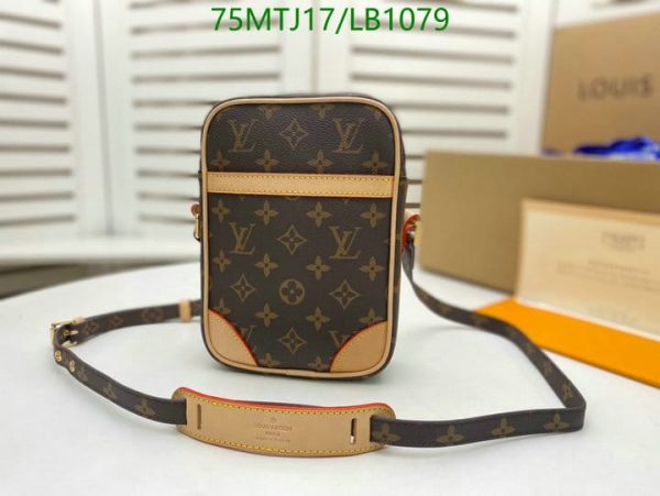 Louis Vuitton AAA+ Replica Canvas Danube Crossbody Bag LB10793567239