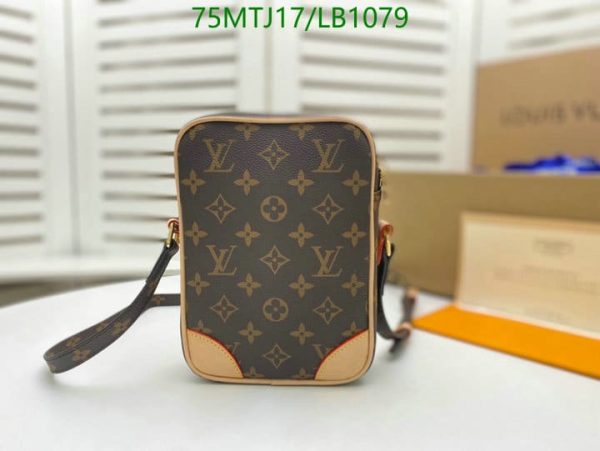 Louis Vuitton AAA+ Replica Canvas Danube Crossbody Bag LB10793567239