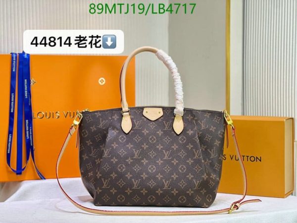 Louis Vuitton AAA+ Replica Canvas Leather Turenne Mm Bag LB47171972819