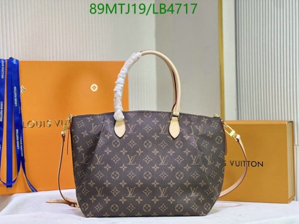 Louis Vuitton AAA+ Replica Canvas Leather Turenne Mm Bag LB47171972819