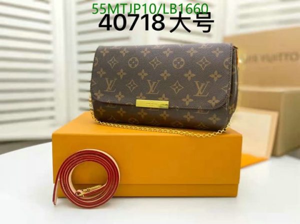 Louis Vuitton AAA+ Replica Chain Clutch Crossbody LB16607654367