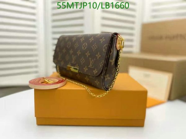 Louis Vuitton AAA+ Replica Chain Clutch Crossbody LB16607654367