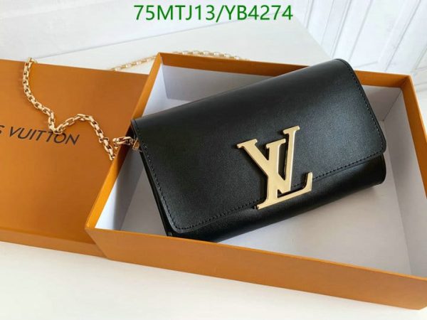 Louis Vuitton AAA+ Replica  Chain Louise Gm YB42748574125