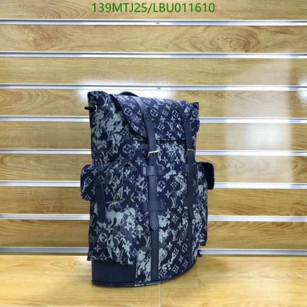 Louis Vuitton AAA+ Replica Christopher Tapestry Pm Backpack LBU0116105017