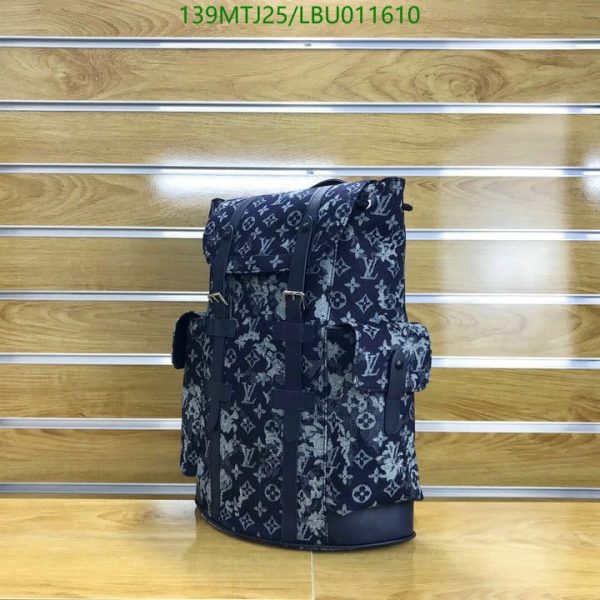 Louis Vuitton AAA+ Replica Christopher Tapestry Pm Backpack LBU0116105017