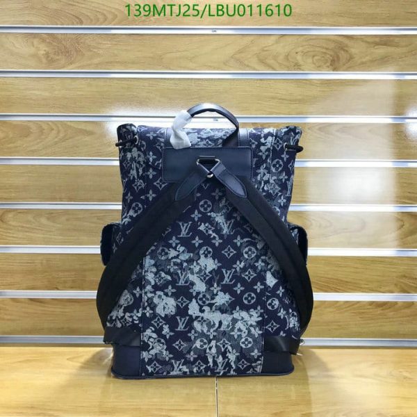 Louis Vuitton AAA+ Replica Christopher Tapestry Pm Backpack LBU0116105017