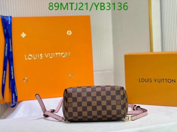 Louis Vuitton AAA+ Replica Clapton Damier Ebene Backpack Bag YB31368965473