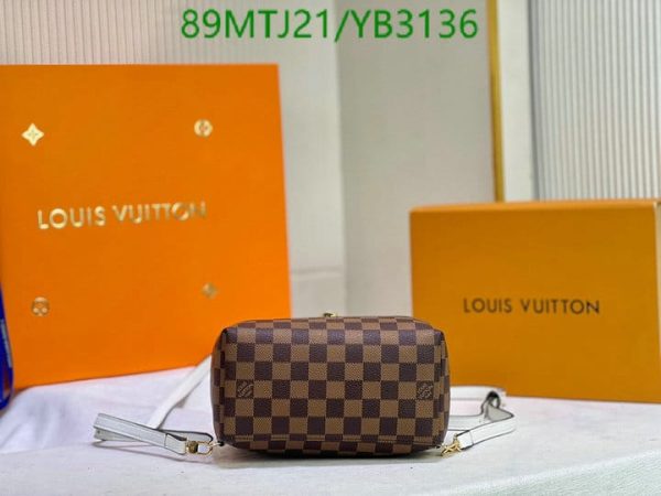 Louis Vuitton AAA+ Replica Clapton Damier Ebene Backpack Bag YB31368965473