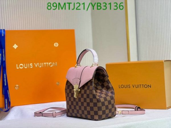 Louis Vuitton AAA+ Replica Clapton Damier Ebene Backpack Bag YB31368965473