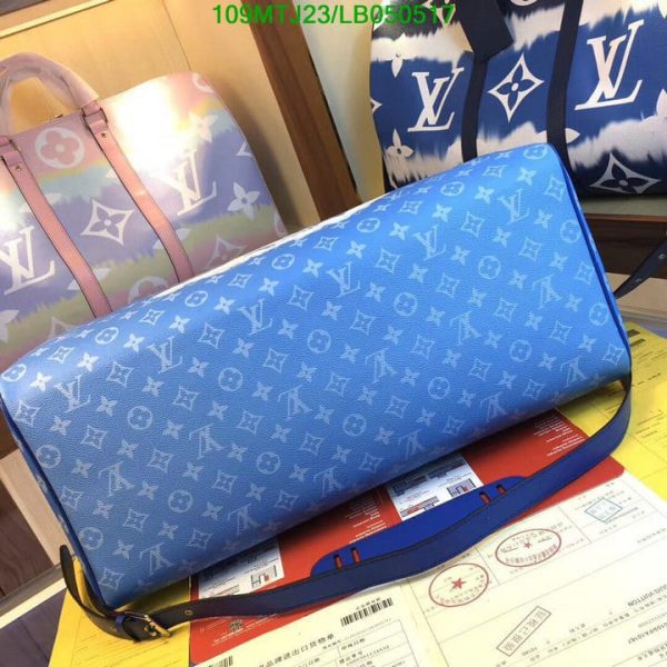 Louis Vuitton AAA+ Replica Cloud Keepall Virgil Runway LB05051751084