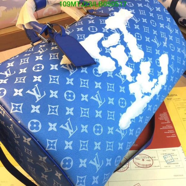 Louis Vuitton AAA+ Replica Cloud Keepall Virgil Runway LB05051751084