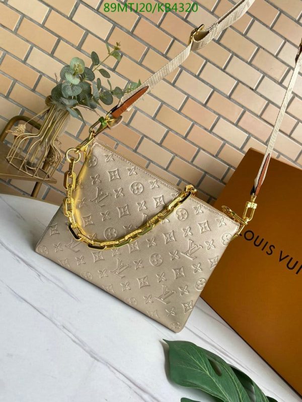 Louis Vuitton AAA+ Replica Coussin PM Puffy Lambskin Leather Bag KB43205701469