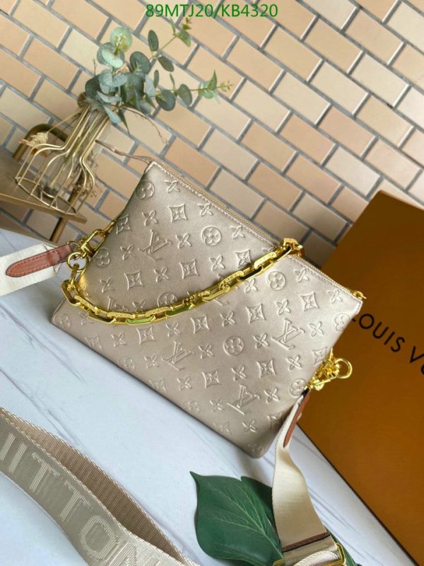 Louis Vuitton AAA+ Replica Coussin PM Puffy Lambskin Leather Bag KB43205701469