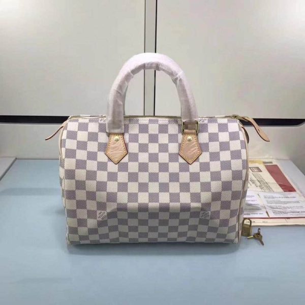 Louis Vuitton AAA+ Replica Damier Azur Canvas Bag LB06010157642