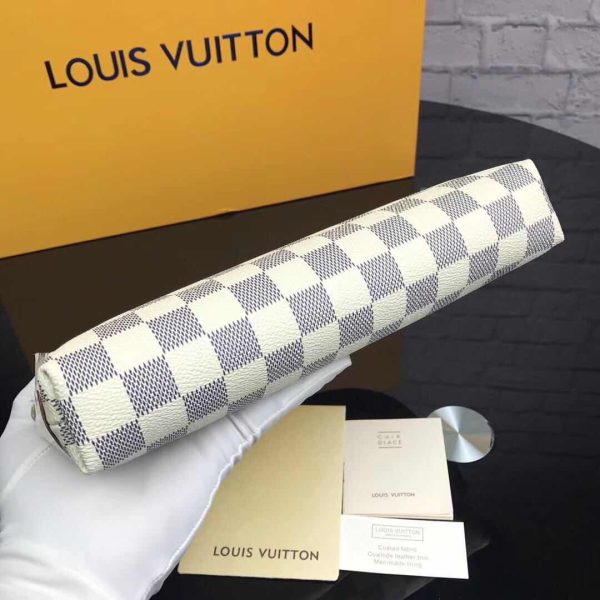 Louis Vuitton AAA+ Replica Damier Azur Cosmetic Pouch PM LB11215057349