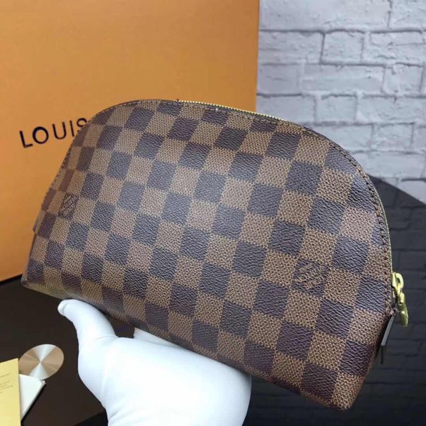 Louis Vuitton AAA+ Replica Damier Azur Cosmetic Pouch PM LB11215057349