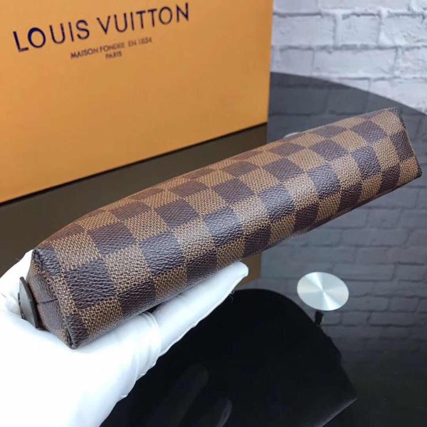 Louis Vuitton AAA+ Replica Damier Azur Cosmetic Pouch PM LB11215057349