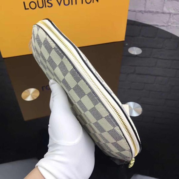 Louis Vuitton AAA+ Replica Damier Azur Cosmetic Pouch PM LB11215057349