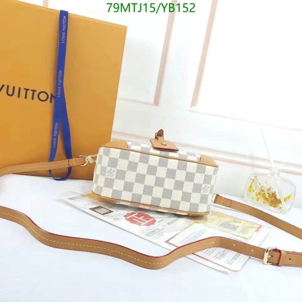 Louis Vuitton AAA+ Replica Damier Azur Deauville Mini Crossbody Bag YB15274359854