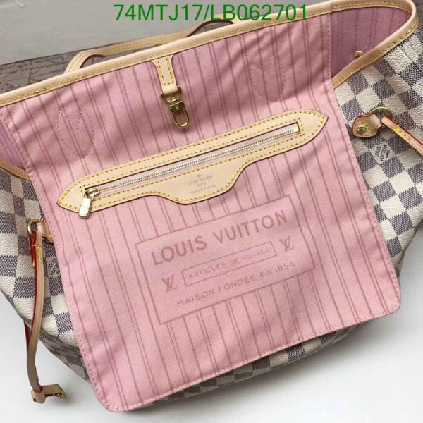 Louis Vuitton AAA+ Replica Damier Azur GM MM Neverfull LB06270216439