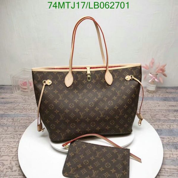 Louis Vuitton AAA+ Replica Damier Azur GM MM Neverfull LB06270216439